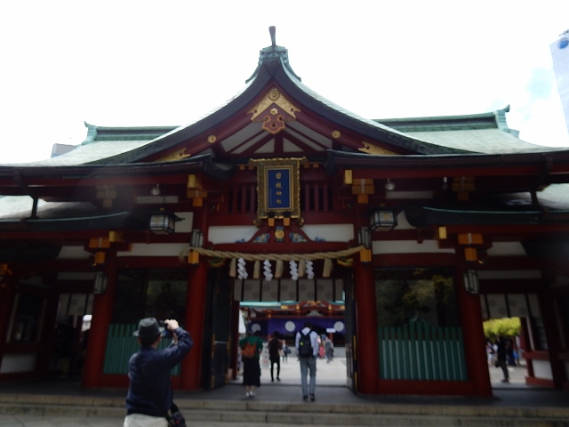 日枝神社神門